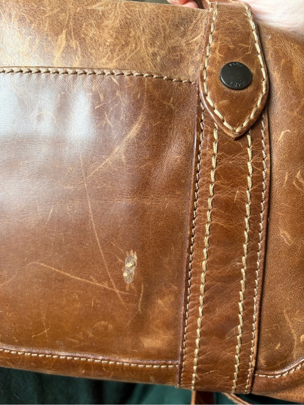 Leather Frye bag - Picture 13 of 15
